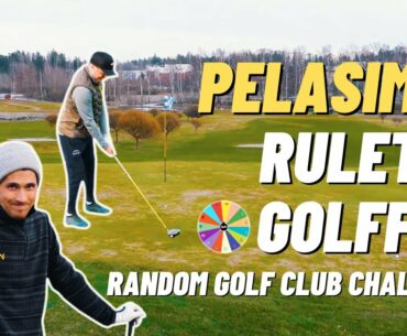 Pelasimme RULETTI GOLFIA & PUTTIHAASTE! (Random Golf Club Challenge) - Kasual Golf