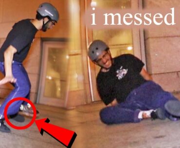 how i broke my foot skateboarding & my mindset going forward.
