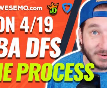 NBA DFS STRATEGY & RESEARCH PROCESS DRAFTKINGS & FANDUEL DAILY FANTASY BASKETBALL | MONDAY 4/19