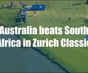 Australia Beats South Africa at the Zurich Classic - Golf Rules Explained