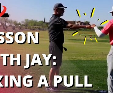 Lesson With Jay [Fixing Pulls And Fat Shots With Irons]