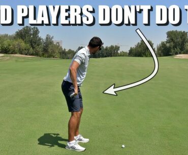 THE PERFECT GOLF PRE-SHOT PREPARATION | Good Players Do This | Golf Tips