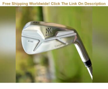 New Men Golf Irons Set MIURA MC-501 Golf Clubs Irons 4-9P FORGED Clubs R or S Flex Steel Shaft Free