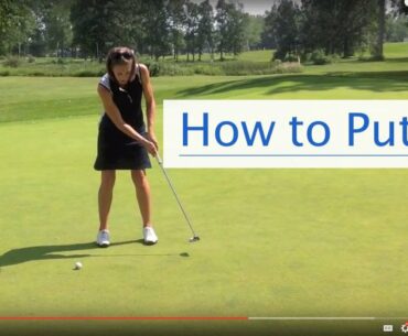 Putting Techniques - How to Putt a Golf Ball