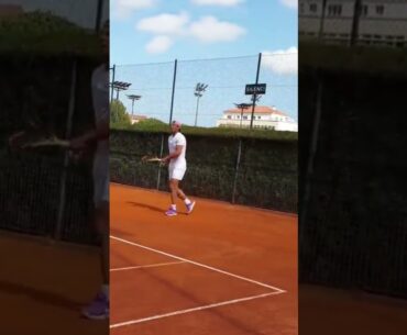 Rafael Nadal Intense Practice Before Barcelona Open 2021