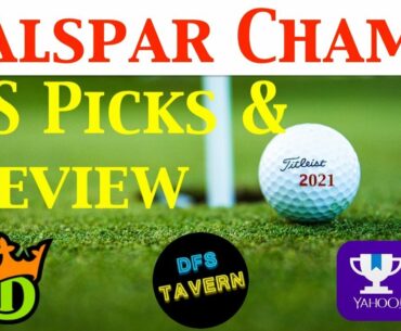 Valspar Championship PGA DFS DraftKings Fantasy Picks & Preview 2021 | Putting Green