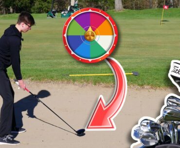 RANDOM GOLF CLUB CHALLENGE!! Driver on Par 3s??