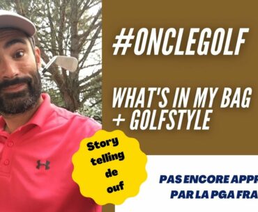 What's in my bag + bonus Golfstyle (influenceur en carton)