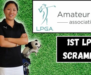 LPGA Amateur Golf Association! 9 Hole scramble- Winning My First Team Event in 2021!