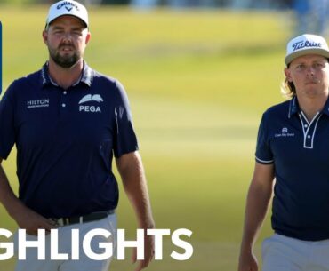 Cameron Smith & Marc Leishman’s winning highlights from Zurich Classic | 2021