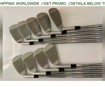 [DIscount] $215 9PCS Golf Clubs 410 Iron Set 410 Golf Irons 410 Golf Clubs 4 9SUW R/S/SR Flex Graph