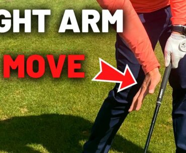 DO THIS With Your Right Arm for EXTRA POWER AND SPEED!