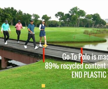 adidas Golf Go-To Polo Sustainability Game at Kota Permai