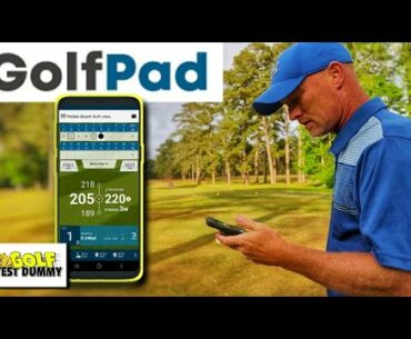 Golf Pad GPS App Review! - Golf Test Dummy