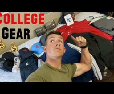 College Golf Gear HAUL!