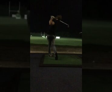 LOW STINGER PRACTICE IN SLOW MOTION | LR GOLF | Location: Ormskirk Golf Club #Shorts