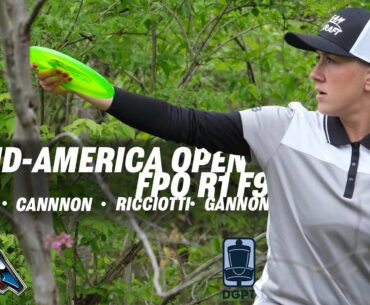2021 Mid-America Open | RD1 F9 | Cox, Cannon, Ricciotti, Gannon
