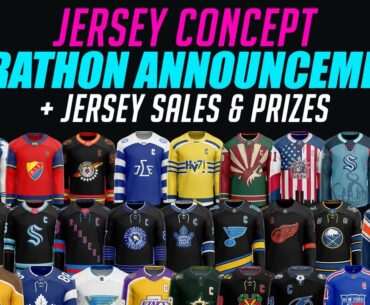 Jersey Concept Marathon Announcement! + Jerseys For Sale & Prizes