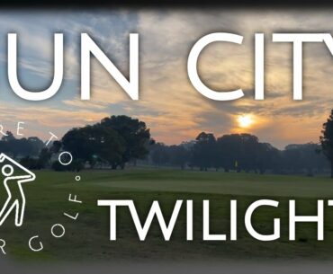 SUN CITY TWILIGHTS // Perth Golf in Golden Hour