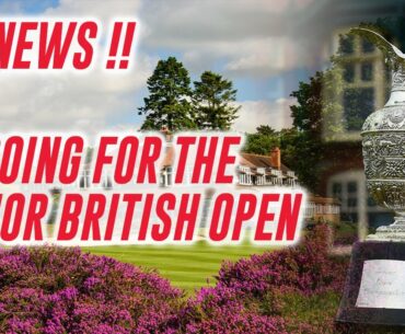 Golf Course Vlog 5 - Why Im Going For The Senior British Open in 2021