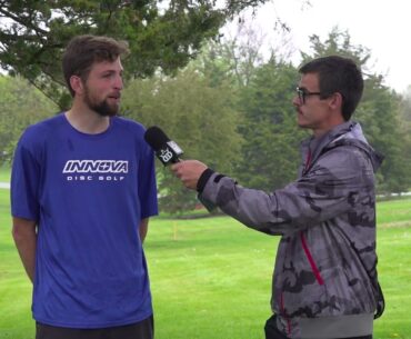 Andrew Marwede boosts his career high rating by playing hot for round 1 at the Dynamic Discs Open