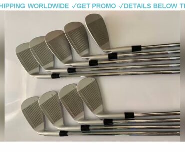 [Promo] $220 HOT Sales Golf Clubs 410 Irons 410 Golf Irons 4 9SUW R/S Flex Shaft With Headcover Fas