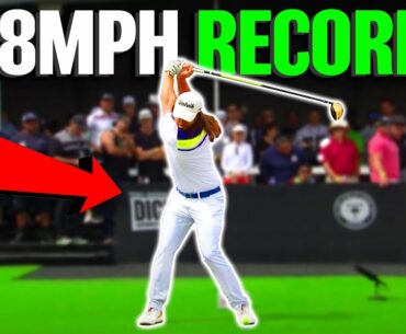 Analyzing My RECORD BREAKING Long Drive Set (228 MPH BALL SPEED!)-2019 Tennessee Big Shots Semifinal
