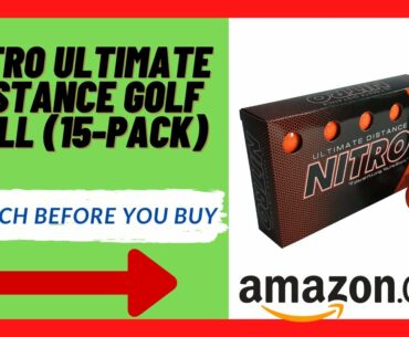 Nitro Ultimate Distance Golf Ball (15-Pack)