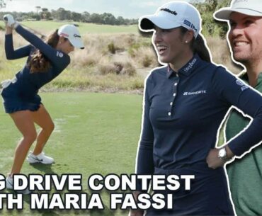 Trying To Outdrive Maria Fassi, One Of The Longest Hitters On The LPGA Tour