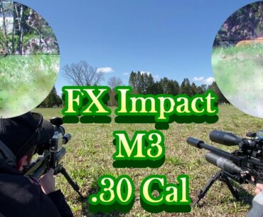 FX Impact M3 Woodchuck Hunting | 30 Caliber Hybrids | Insane wind!