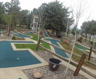 Mini Putt Golf at Putter's Pride Mini Golf Course Colorado