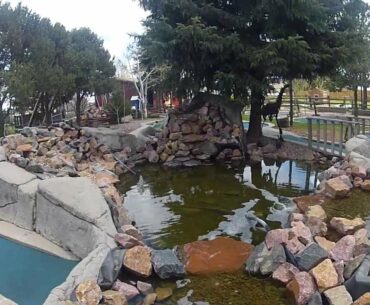 Scenic Putt Putt at Putter's Pride Mini Golf Course Colorado