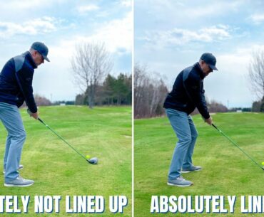 SECRET ALIGNMENT HACK FOR DRIVING The BALL in TIGHT NARROW FAIRWAYS | WISDOM IN GOLF | GOLF WRX |