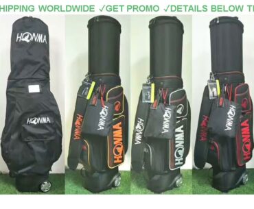 [Deal] $225.99 New Golf Club bag multifunctional Golf standard bag HONMA Tug bag Ultra light Nylon