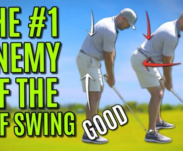 The #1 Enemy Of The Golf Swing | How Your Hips Work In The Setup And Backswing