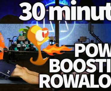 Indoor Rowing Workout - 30 minute power builder - Standalone or W4S6 of 2K redux plan