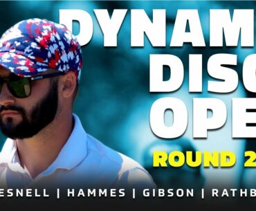 2021 Dynamic Discs Open | RD2, F9 | Presnell, Hammes, Gibson, Rathbun | DISC GOLF COVERAGE