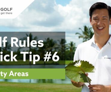 GOLF RULES Quick Tip #6 | PENALTY AREAS