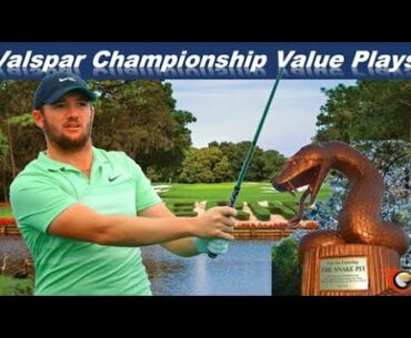 Valspar Championship Value Plays 2021 | DFS GOLF | Fantasy Golf