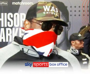 ‘I’ll go home right now if I don’t walk second!’ | Chisora’s angry interview ahead of Parker fight