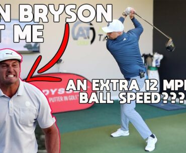 CAN BRYSON DECHAMBEAU FIND ME AN EXTRA 12MPH BALL SPEED?