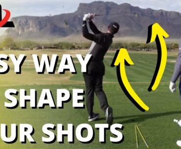 The Easy Way To Consistently Shape Your Shots [Draws And Fades Made SIMPLE]