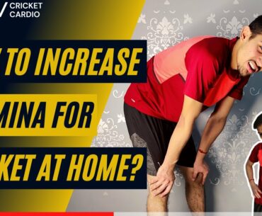 How to Increase Stamina for Cricket at Home || Exercises to build Stamina in Lockdown