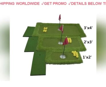 [Promo] $66 Hot New Floating Golf Green Golf Outdoor Practice Artificial Grass Turf Golf Ridge wate