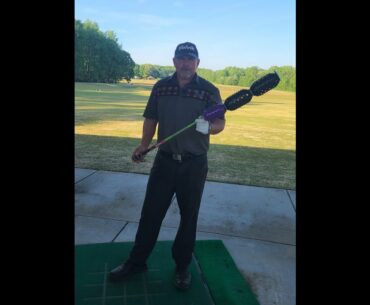 Jeff Crittenden shows us how to use Aero-Swing Training Approach components to train and hit balls.