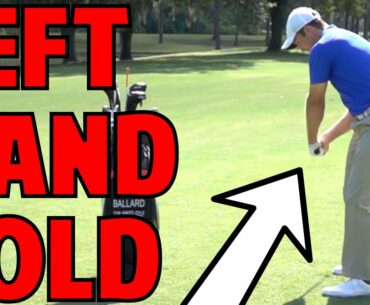 Golf Follow Through | The Left Hand Fold