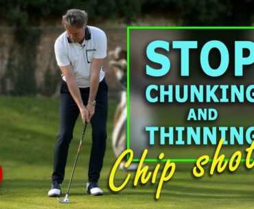 How to hit chip shots around the green with 58 or 60 degree wedge