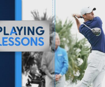 Rory McIlroy, Brandel Chamblee on the course to share his thoughts, strategies, course management