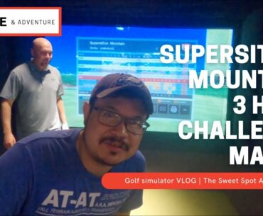 Golf VLOG - Superstition Mountain on the simulator