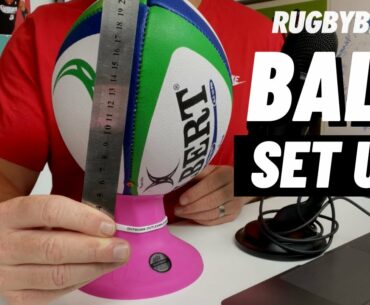 Ball Set Up | @rugbybricks. How to Set Your Ball Up